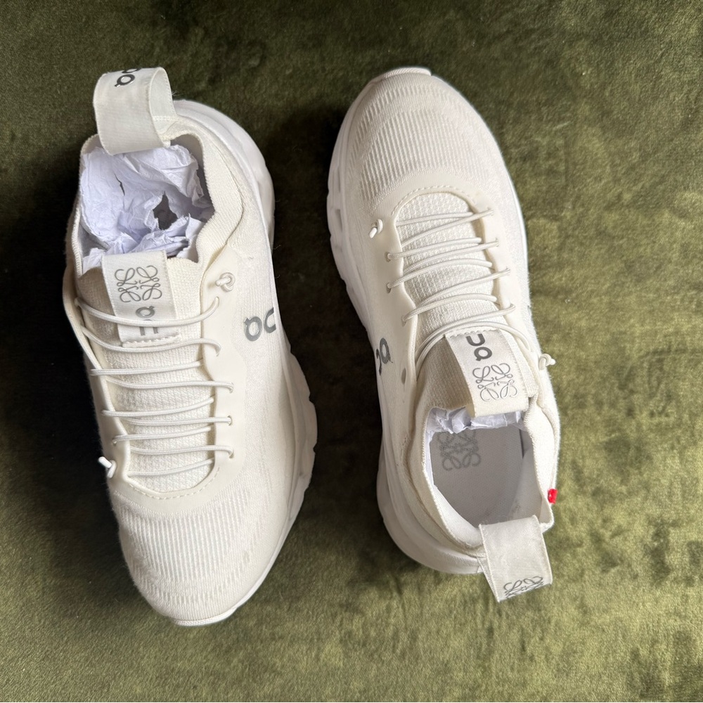Loewe White Women's Sneakers - Picture 15 of 16